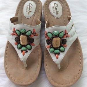 Clarks Artisan Amaya Yarrow Sandals ~ Size 7.5